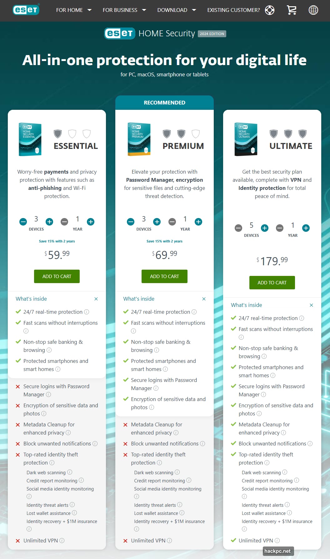ESET renamed its antivirus suite but app still shows old name