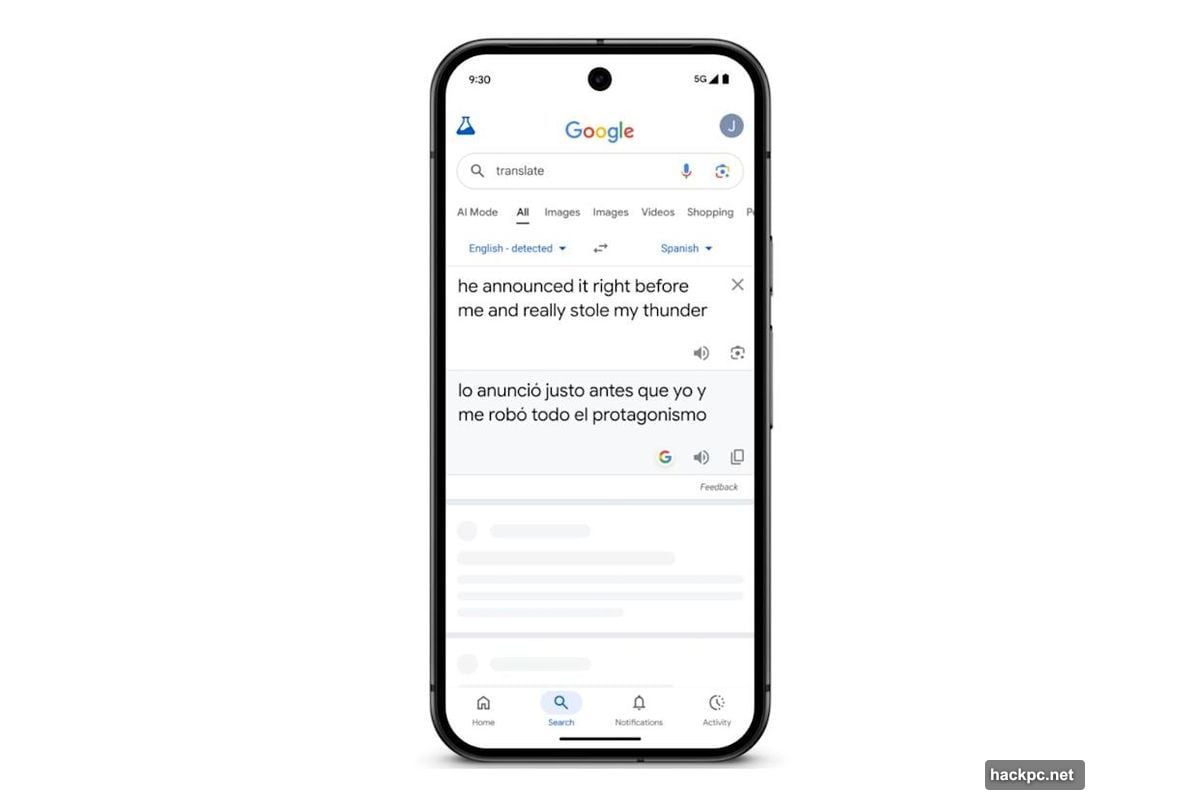 Gemini-powered Google Translate now understands slang and context accurately