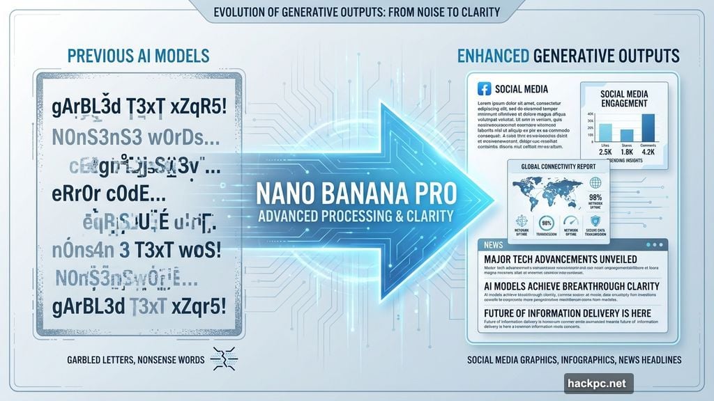 Nano Banana Pro renders crystal-clear text in any font size or style