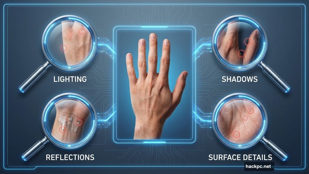 Skin textures look natural with realistic lighting reflections and shadows