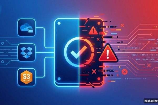 Backup drive split between working features and glitching errors