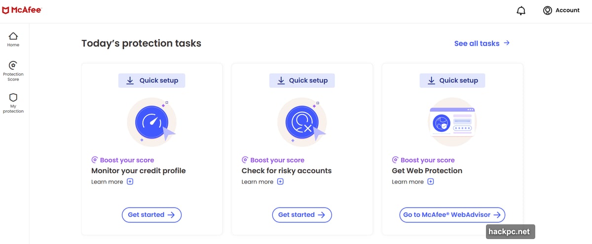 Features scattered across main app website and separate Safe Family application