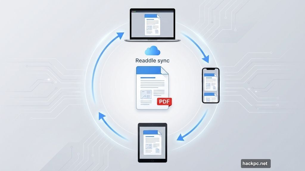 PDF Expert syncs edits seamlessly across all Apple devices