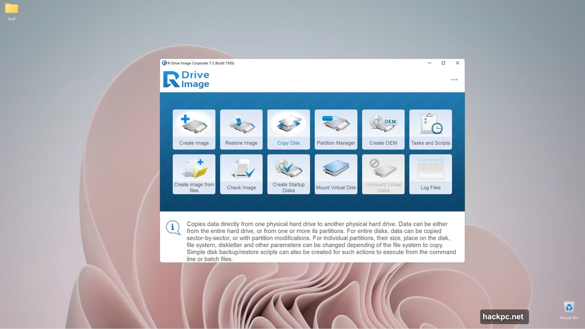 Multiple backup destinations per job with same configuration settings
