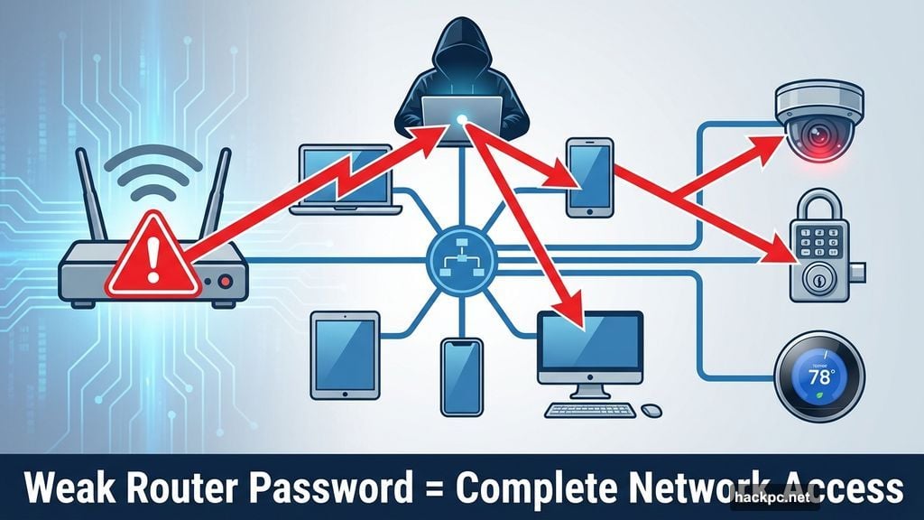 Weak router password gives hackers access to entire smart home network