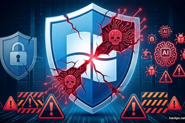 Windows security shield cracking as AI-powered malware attacks break through defenses