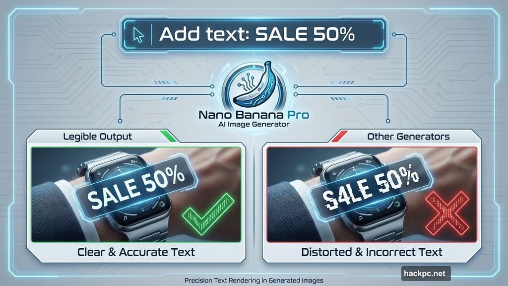 AI can create legible text inside images for social media posts