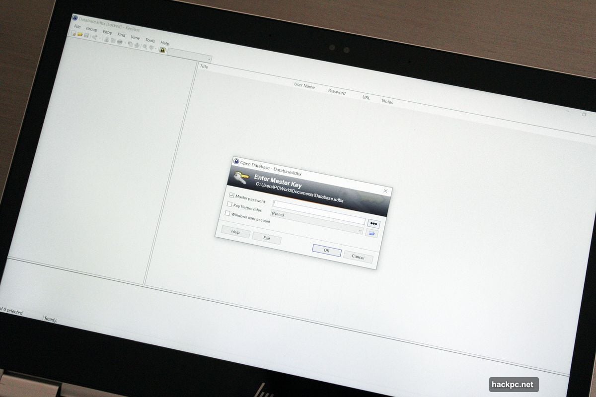 KeePass stores passwords locally on your computer or USB