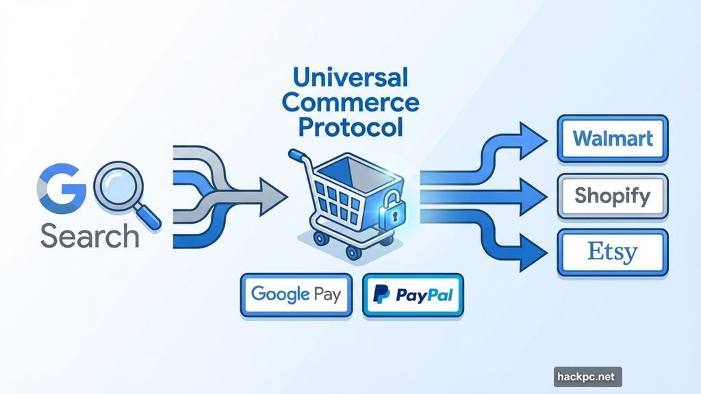 Universal Commerce Protocol enables checkout directly within Google Search results