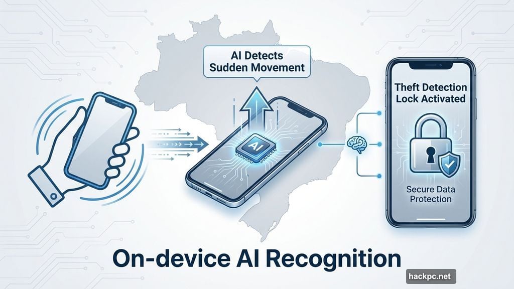 AI detects snatch-and-run theft using on-device movement recognition