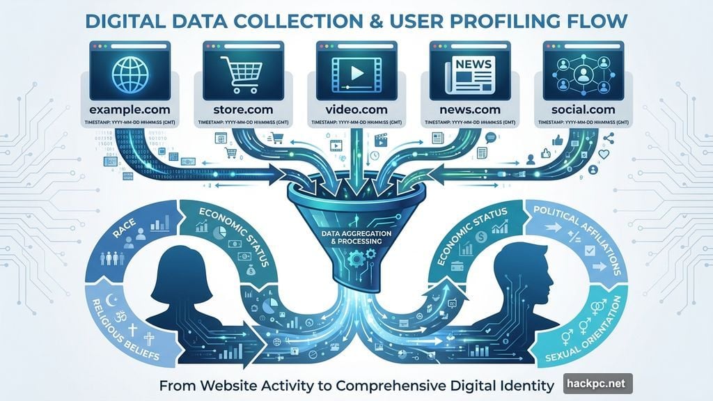 ISPs segment users revealing race, economic status, and political affiliations