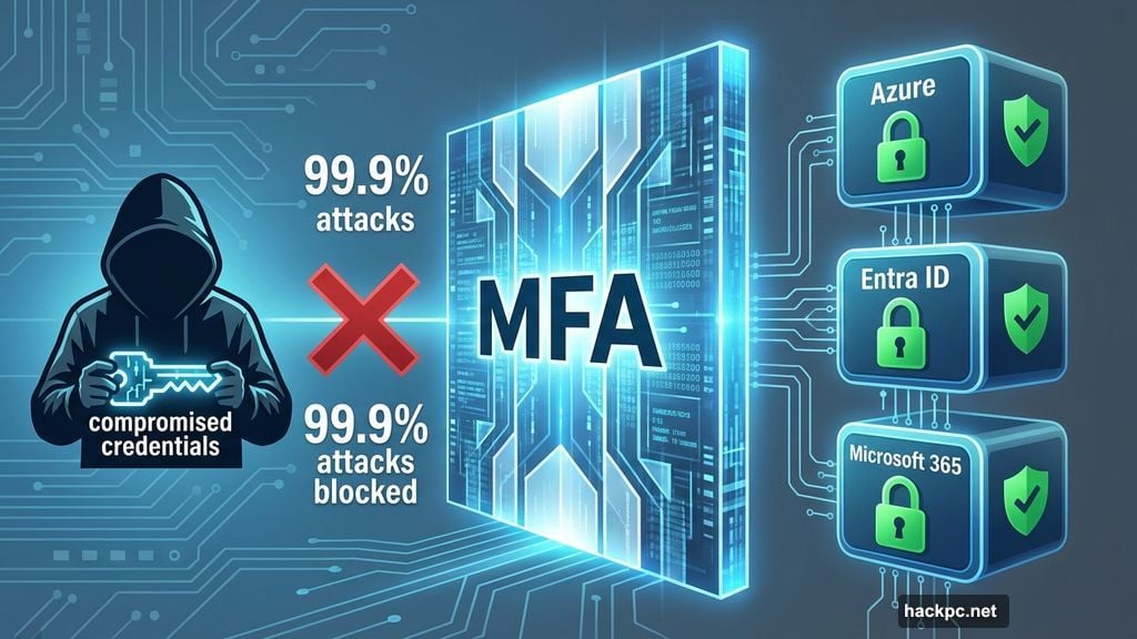 MFA blocks 99.9 percent of automated credential stuffing attacks