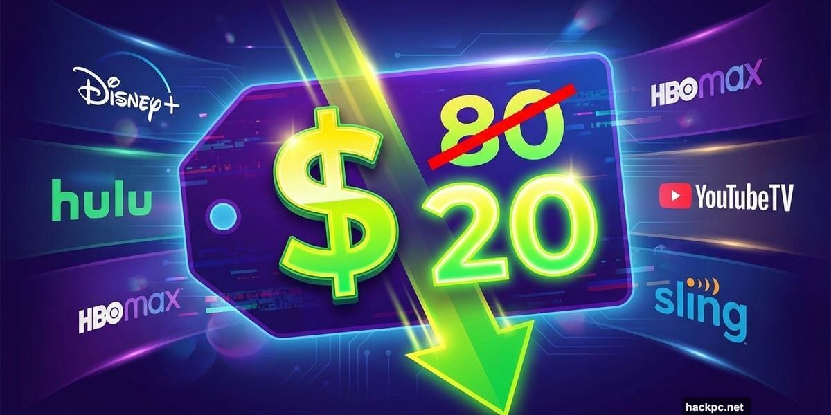 Dramatic price reduction on streaming bundles from multiple services