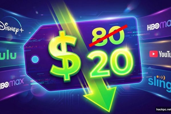 Dramatic price reduction on streaming bundles from multiple services