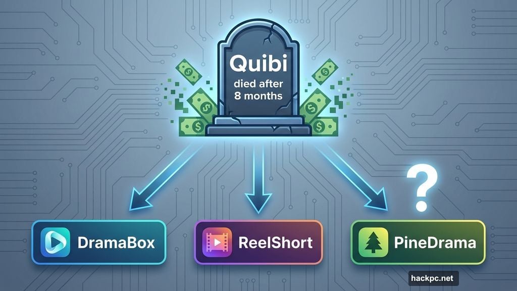 PineDrama faces same challenges that caused Quibi's failure after eight months