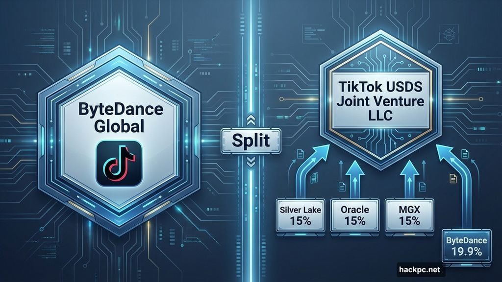 New joint venture splits US TikTok operations from ByteDance empire