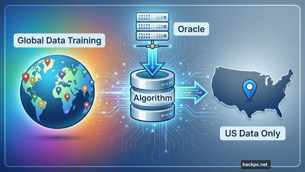 Algorithm retrained on US data only changes content recommendations