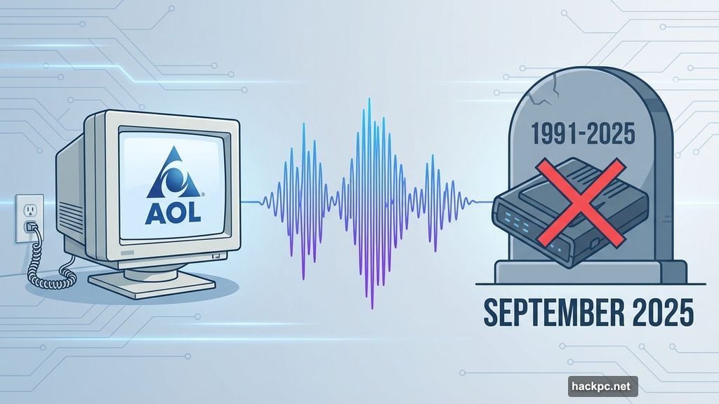 AOL shut down its dial-up service after 34 years