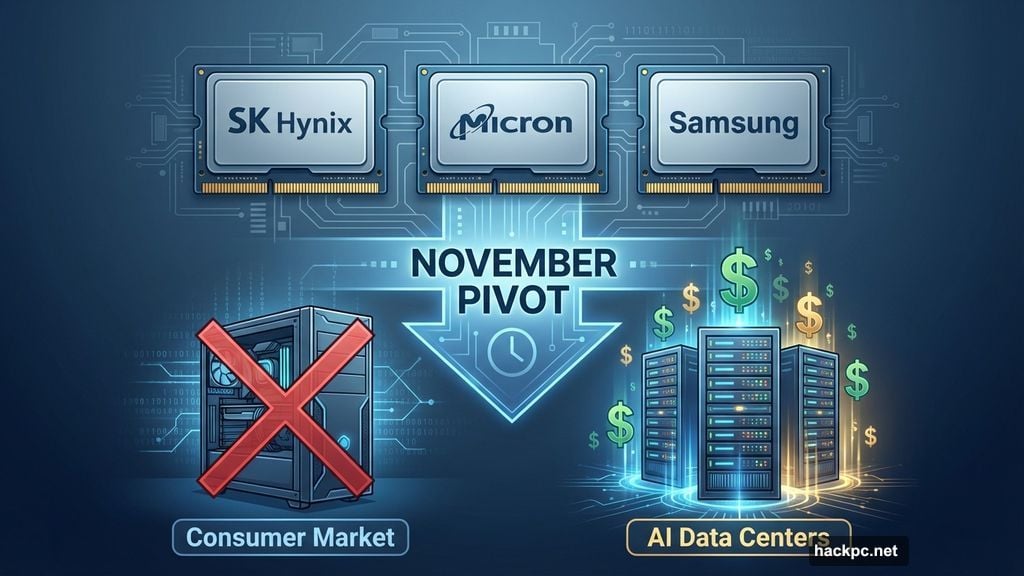 Micron pivoting away from consumer markets entirely for AI profits