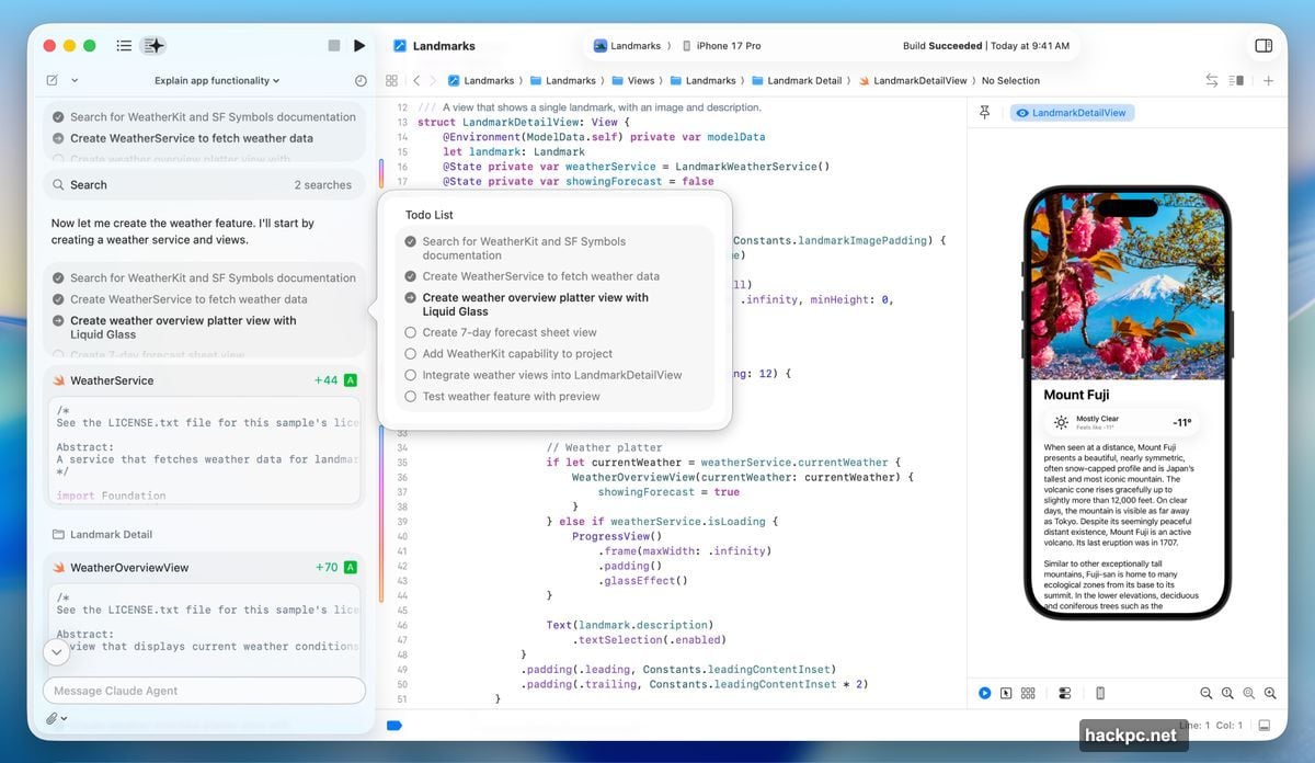 Agent writes code runs tests and fixes bugs automatically in loop