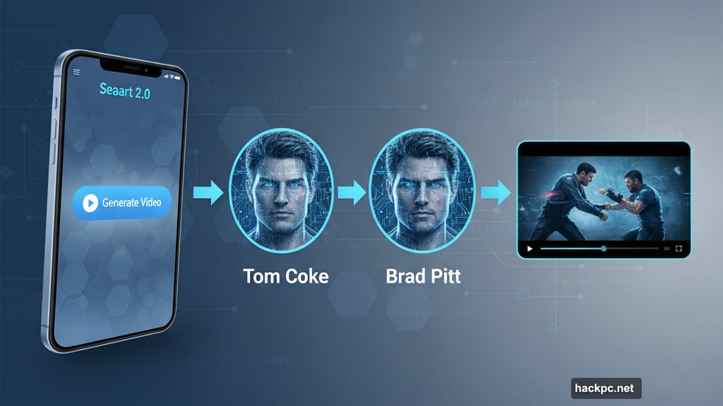 AI tool recreates Tom Cruise and Brad Pitt without permission