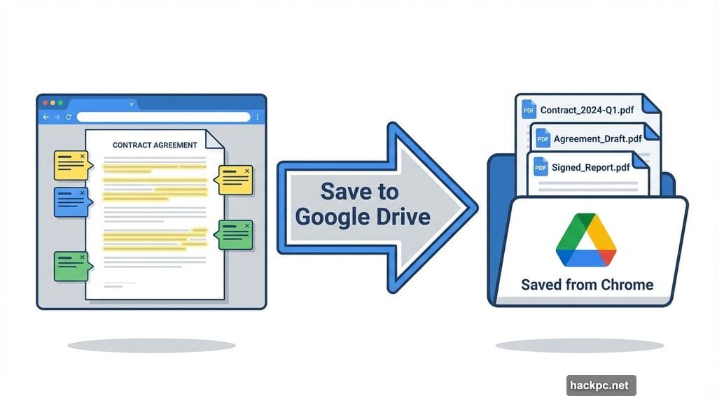 PDF annotations and Save to Google Drive remove daily friction points