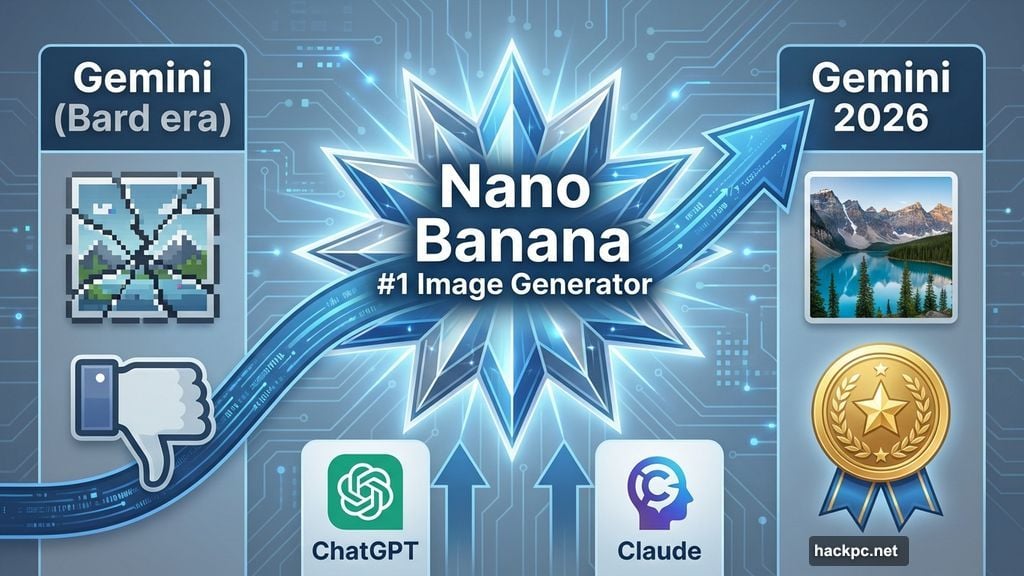 Nano Banana makes Gemini the best AI image generator in 2026