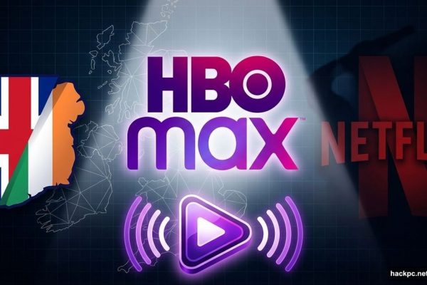 HBO Max logo launching in UK and Ireland with Netflix shadow looming