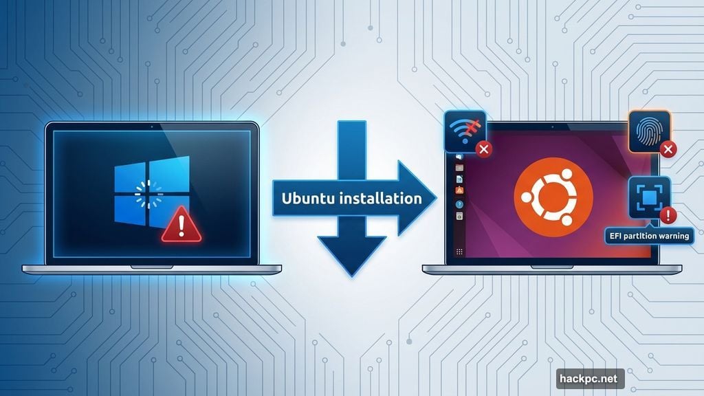 Windows crawled despite Core i7 and 32GB RAM, Ubuntu installation followed
