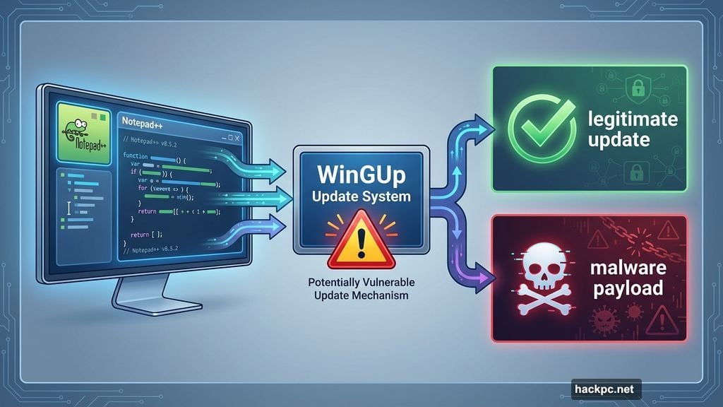 WinGUp update mechanism weaponized to deliver malware with software patches