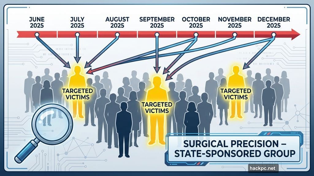 Selective targeting kept breach hidden for six months without detection