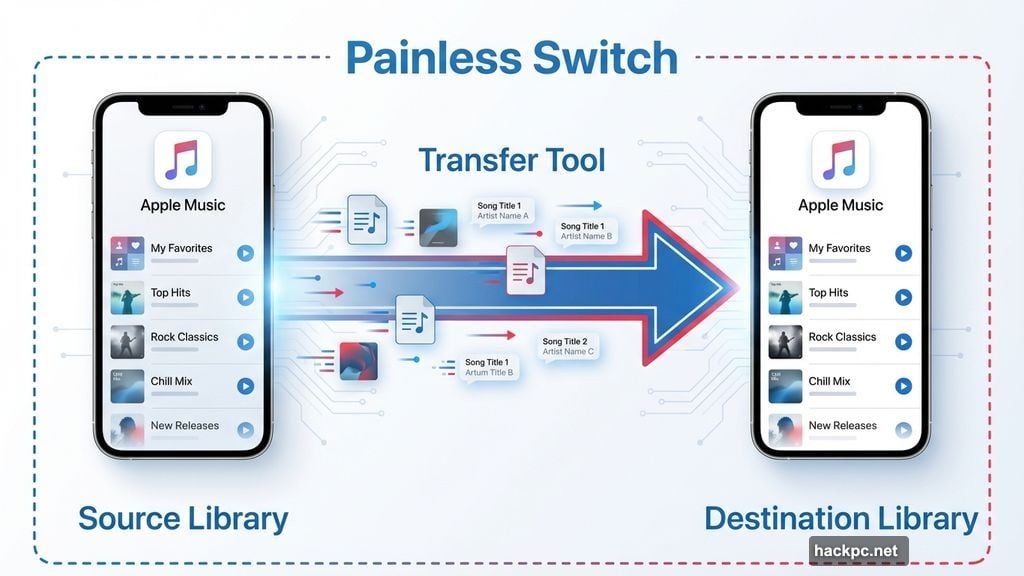Apple Music tool to transfer Spotify library making switching painless
