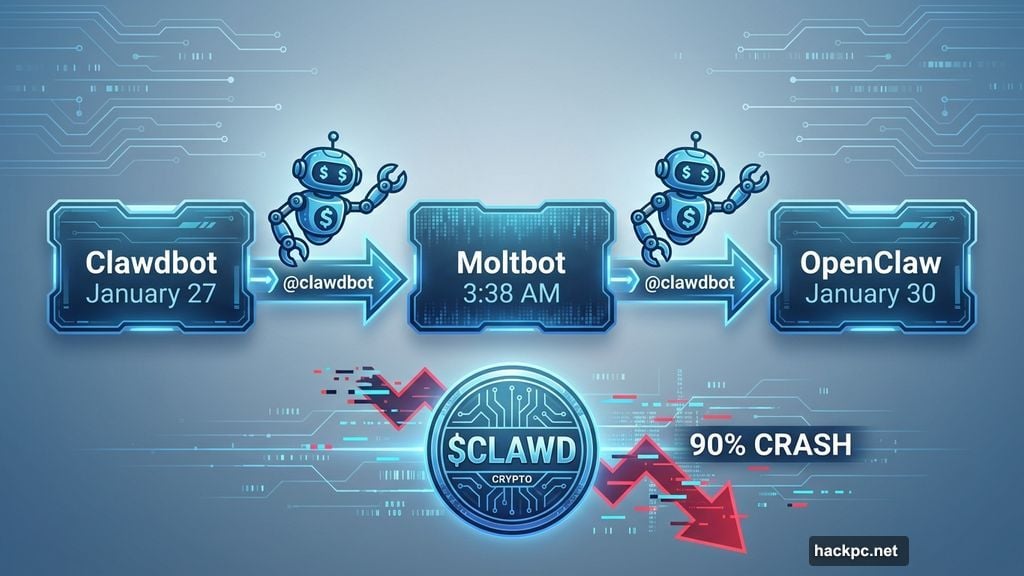 Three-name crisis as bots hijacked handles and crypto scams