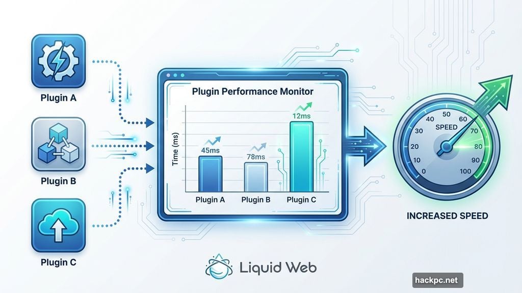 Plugin Performance Monitor identifies which plugins slow your site down