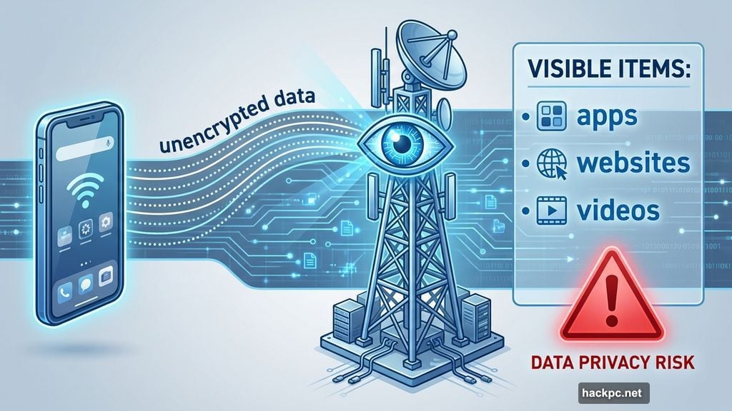 Your internet provider watches everything you do on Android