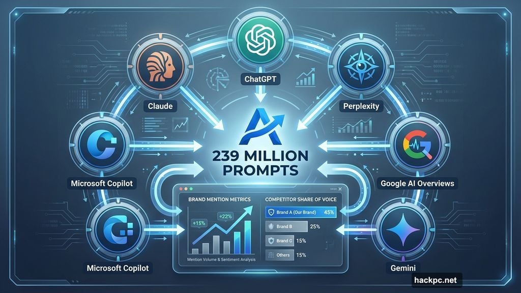 Brand Radar AI tracks visibility across ChatGPT and Perplexity