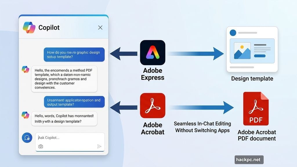 Adobe Express and Acrobat joining Microsoft 365 Copilot Agent Store