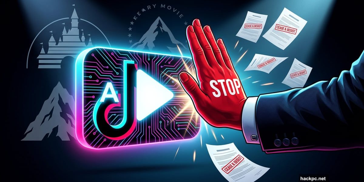 Hollywood studios blocking ByteDance AI video tool global launch legally