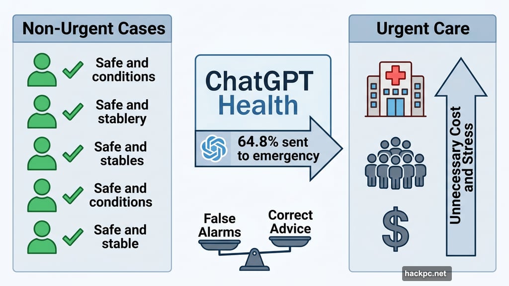 ChatGPT Health sent healthy people rushing to urgent care unnecessarily