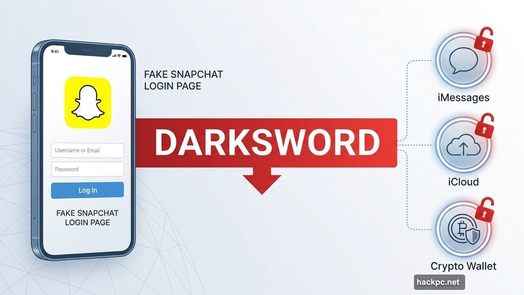 DarkSword spyware activates through infected websites targeting iPhone data