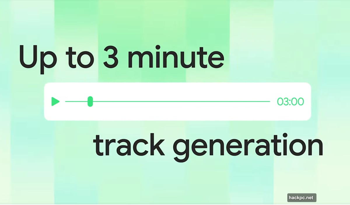 Lyria 3 Pro builds full three-minute songs with verse and chorus structure