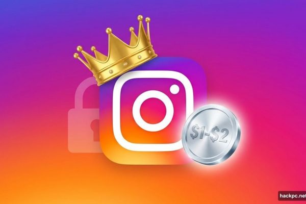 Instagram logo with gold crown symbolizing new paid premium subscription tier
