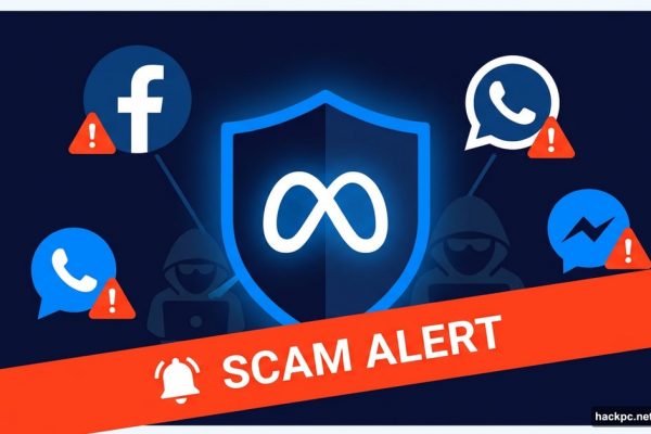 Meta shield blocking scams across Facebook WhatsApp and Messenger platforms