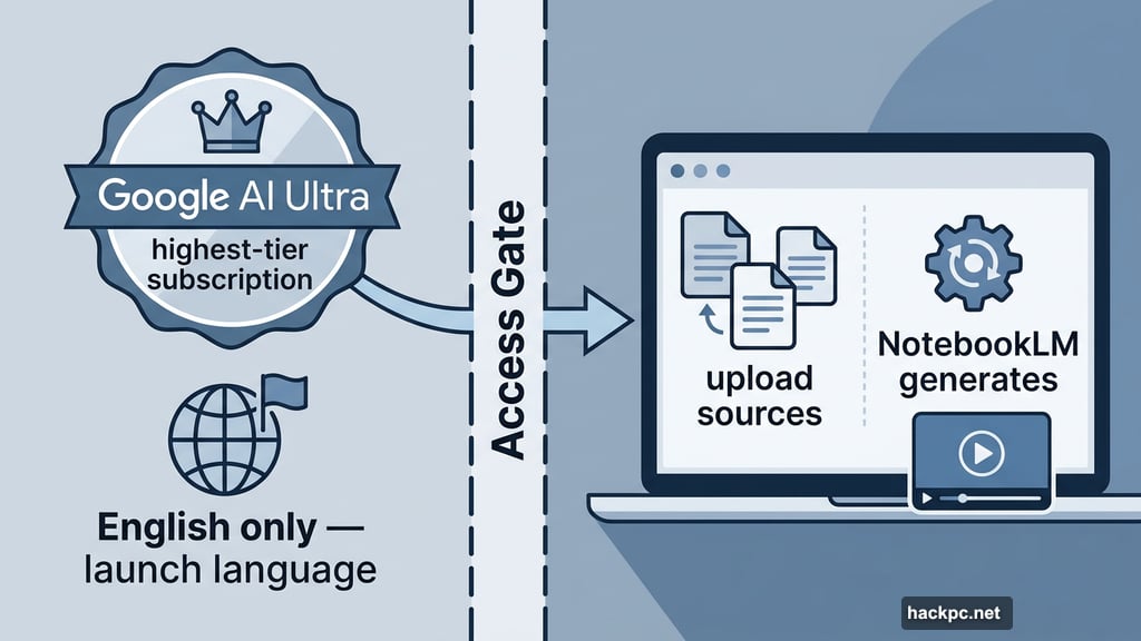 Google AI Ultra subscribers get exclusive English-only access to Cinematic Video Overviews