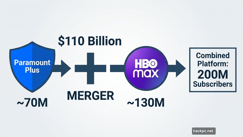 Paramount Plus and HBO Max merging into one unified streaming platform