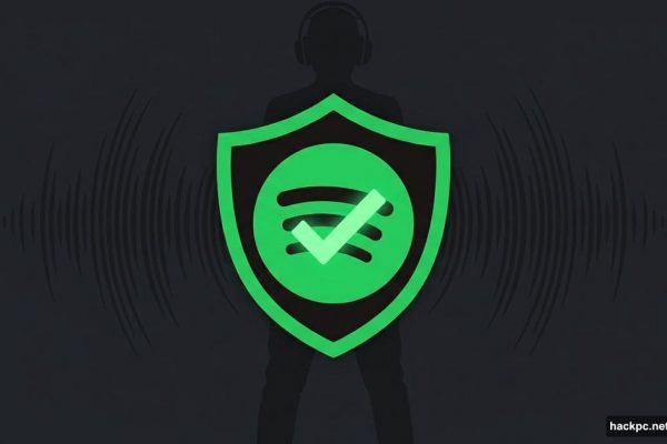 Spotify shield logo with green checkmark representing artist release approval protection