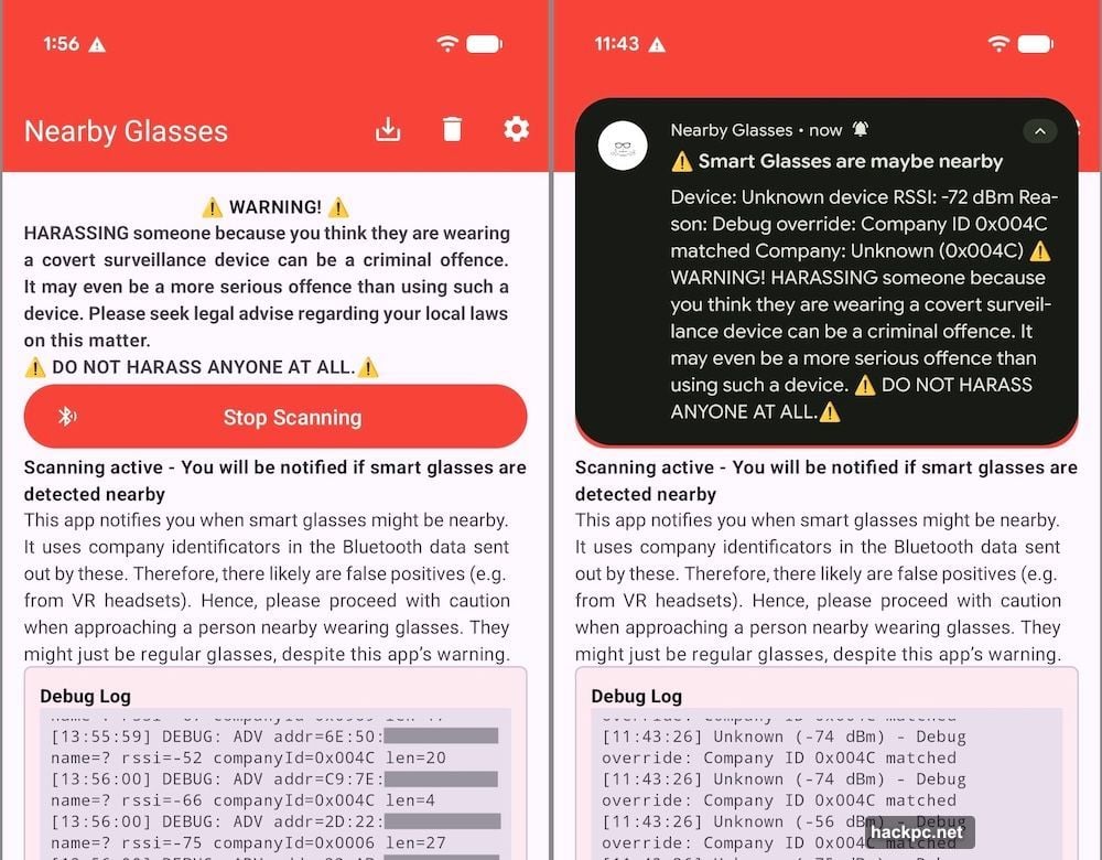 Meta Ray-Ban smart glasses look identical to regular eyewear frames