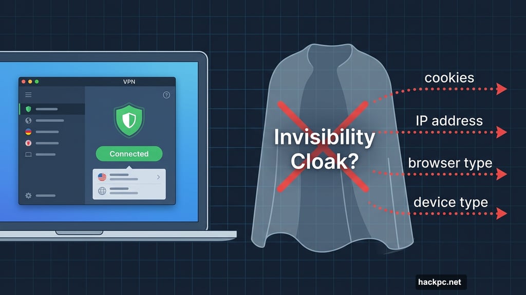 VPN marketed as invisibility cloak but data still leaks through