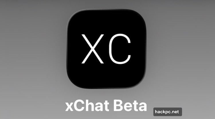 X Chat spun into standalone app away from main X platform