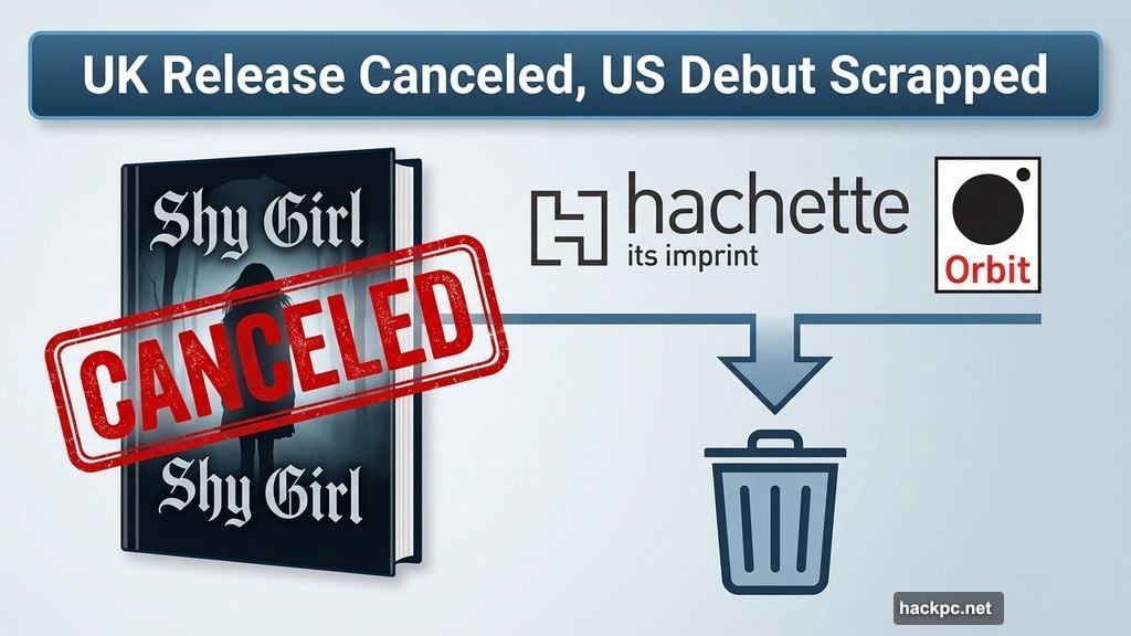 Hachette cancels Shy Girl novel over suspected AI-generated content